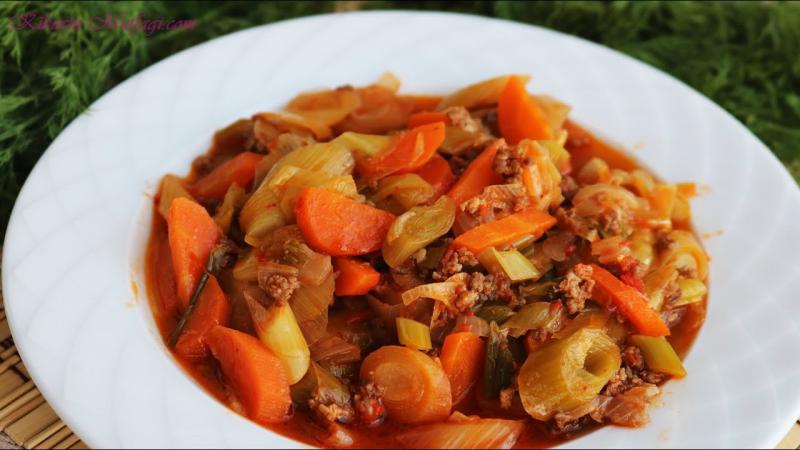 Sulu Pırasa Yemeği Tarifi ve Malzemeleri