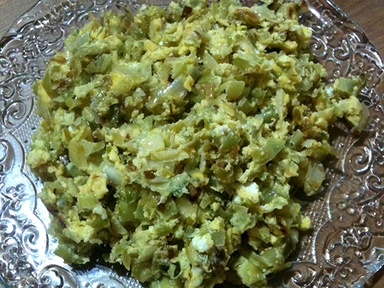 Yumurtalı Pırasa Tarifi ve Malzemeleri